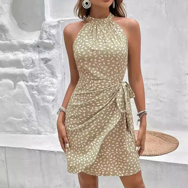 WW | Elegantes Ärmelloses Neckholderkleid