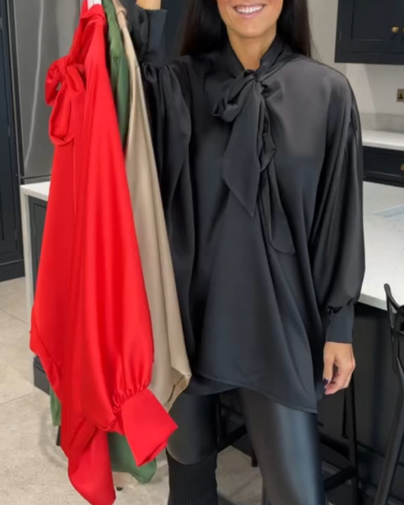 WW | Bandkragen und Elegante Bluse