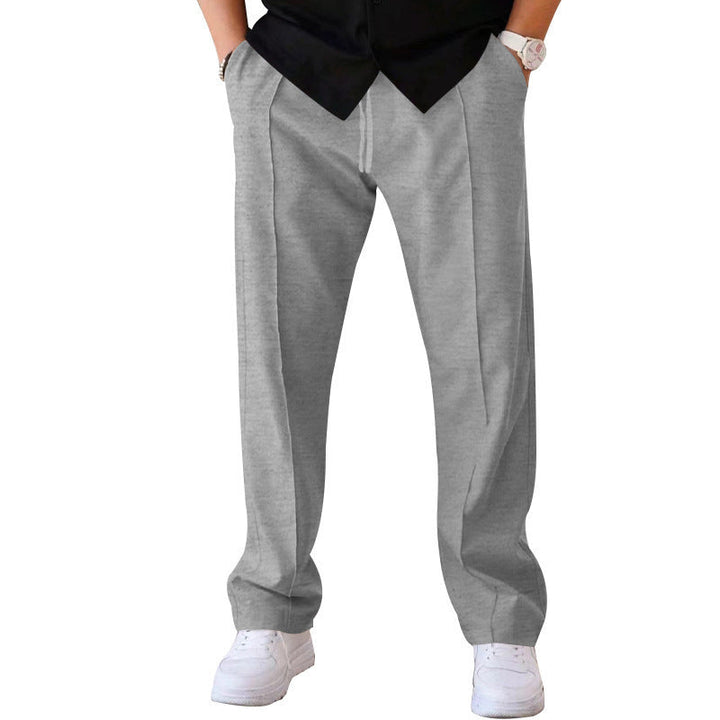 W&W Mode | Bequeme, Breitgeschnittene Herren Hose Aus Leichtem, Luftigem Material
