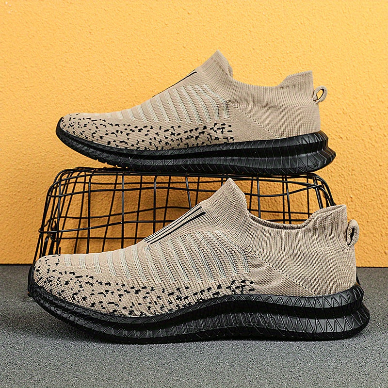 WW | Atmungsaktive Slip-On-Sneaker mit Strick-Obermaterial