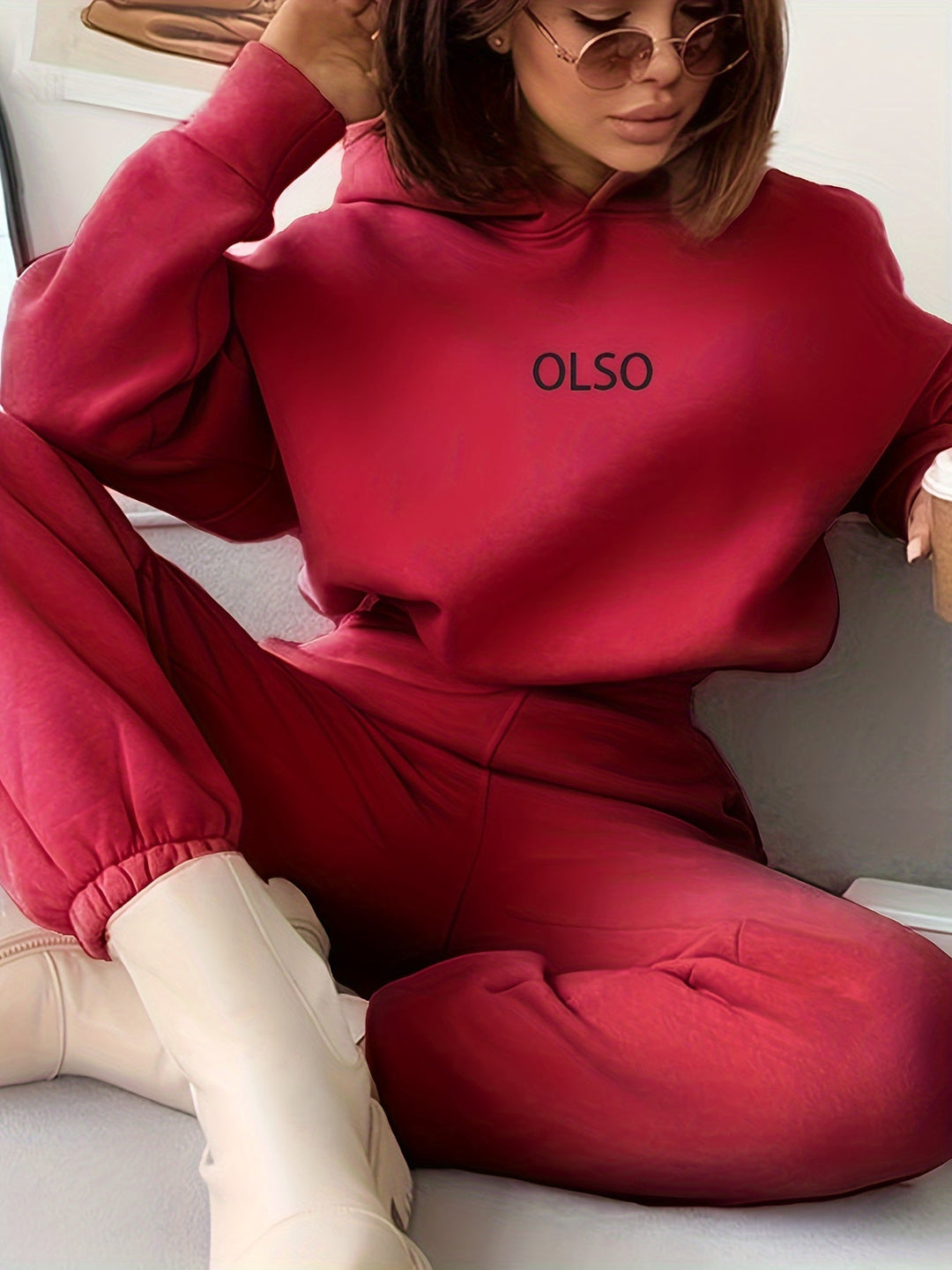 W&W Mode | Damen Freizeit Kapuzenpullover und Jogginghosen