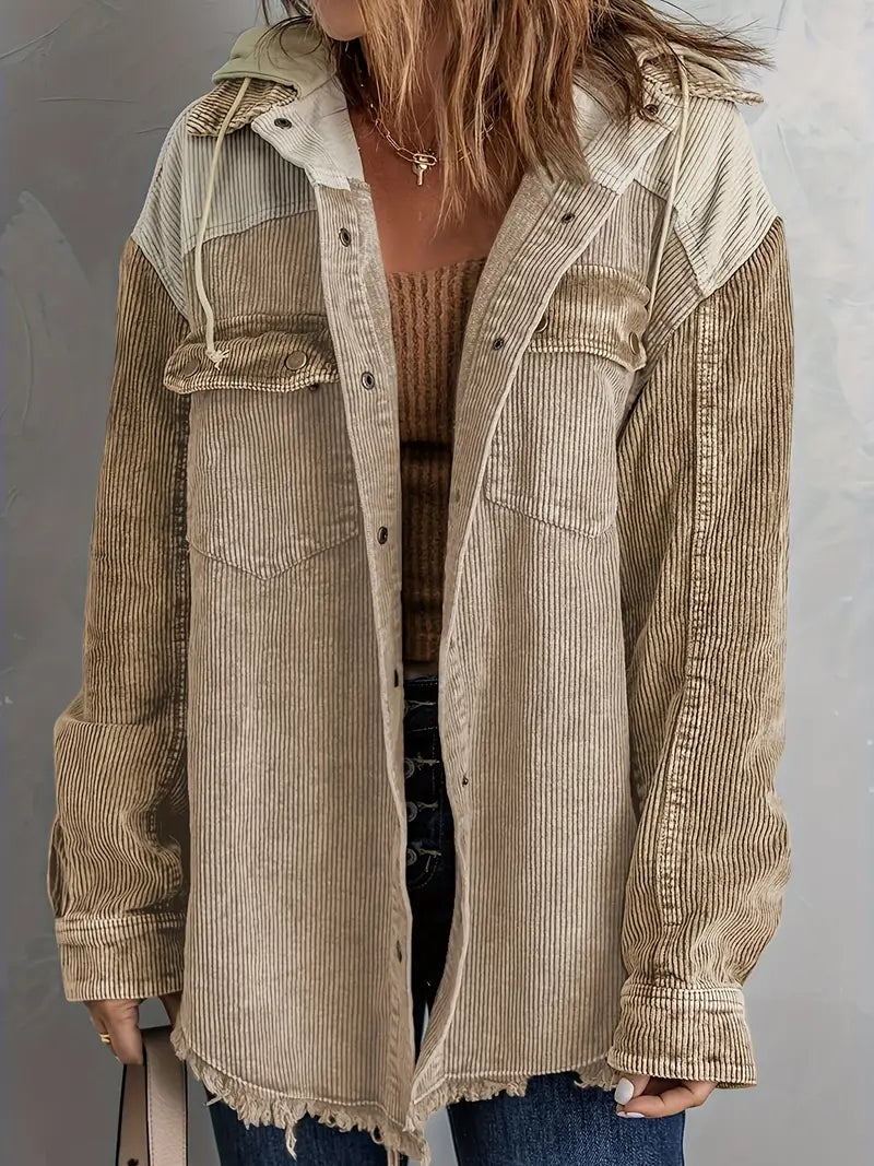 Mühelos und trendige Jacke