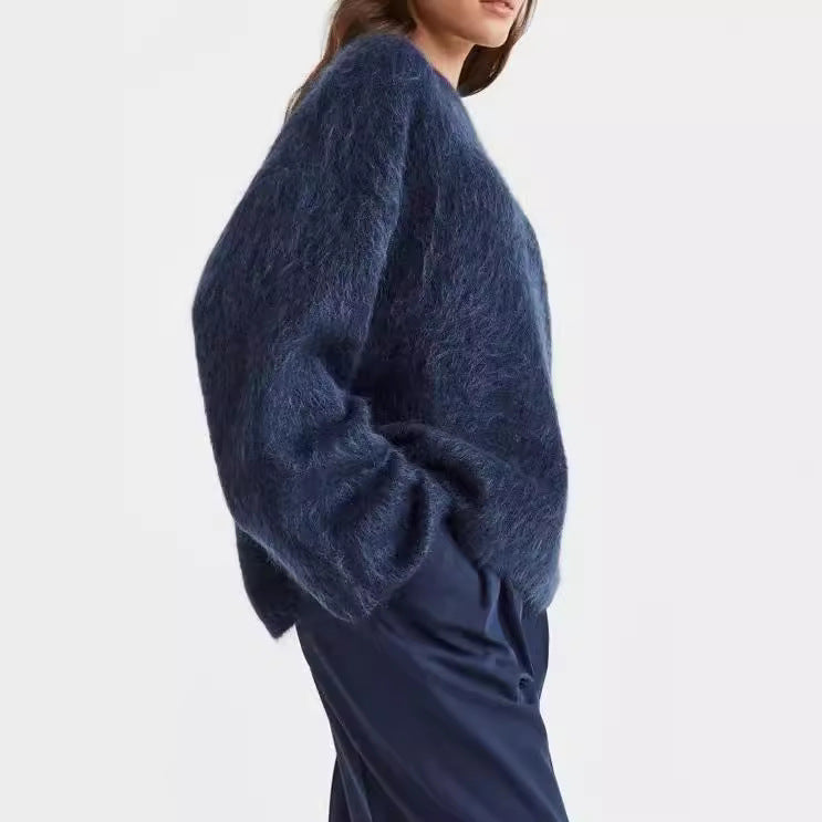 WW | aus Mohair - oversized Damenpullover