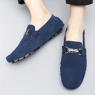 WW | Bequeme Metallische Mokassins