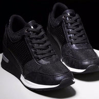 WW | Orthopädische High-Top Sneakers mit Keilabsatz
