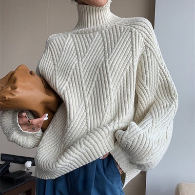 W&W Mode | Eleganter Rollkragenpullover