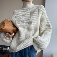 WW | Eleganter Rollkragenpullover