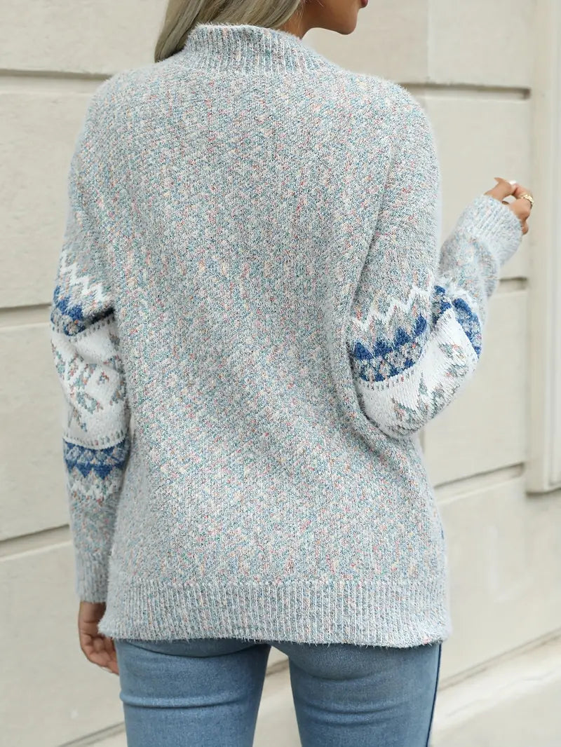 W&W Mode | Casual Winter Weihnachts Pullover Für Damen