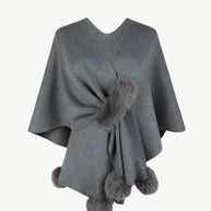 WW | Wollen Damen Poncho Sasha