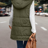 Thermoweste mit Kapuze