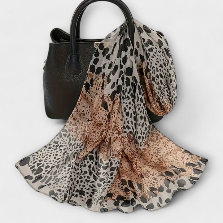 W&W Mode | Leoparden Chiffon Schal