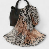 WW | Leoparden Chiffon Schal