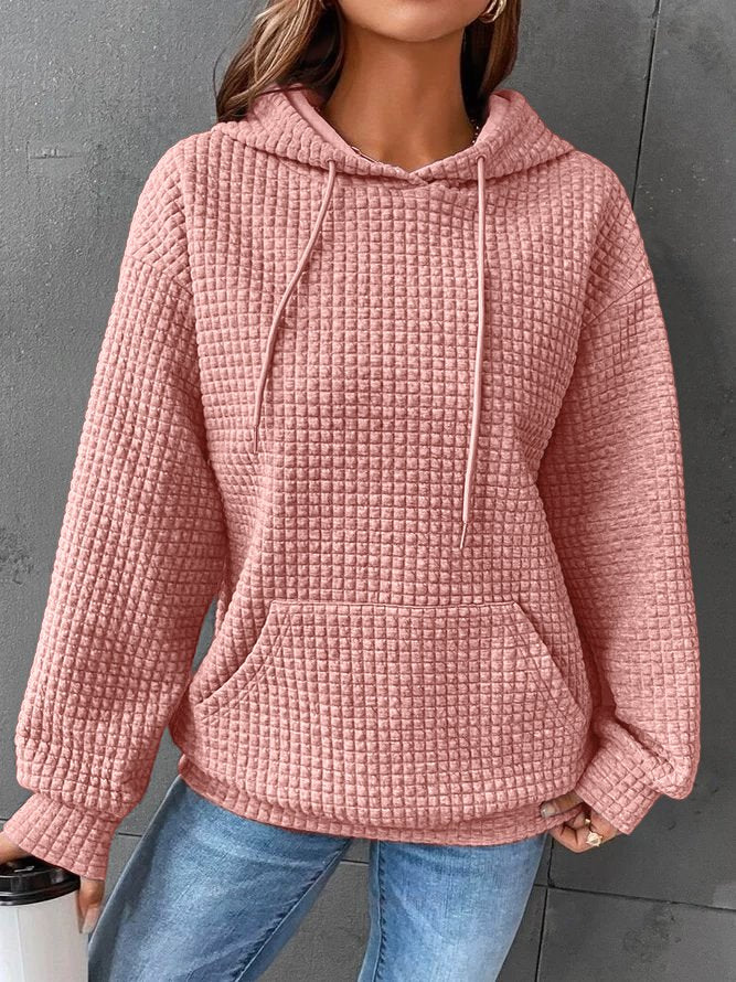 WOLFF | Casual Hoodie Einfarbig für Damen