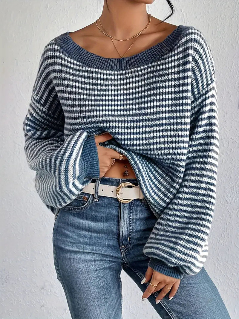 – Strickpullover mit lockerer Passform