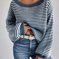– Strickpullover mit lockerer Passform