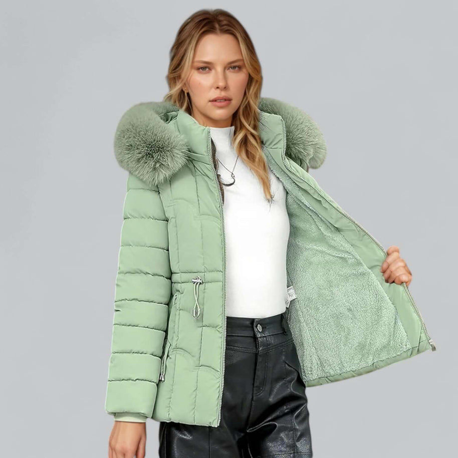 WW | Damen gepolsterter Parka Mantel