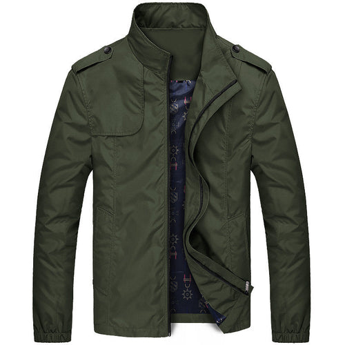 W&W Mode | Herrenjacke Mit Hohem Kragen