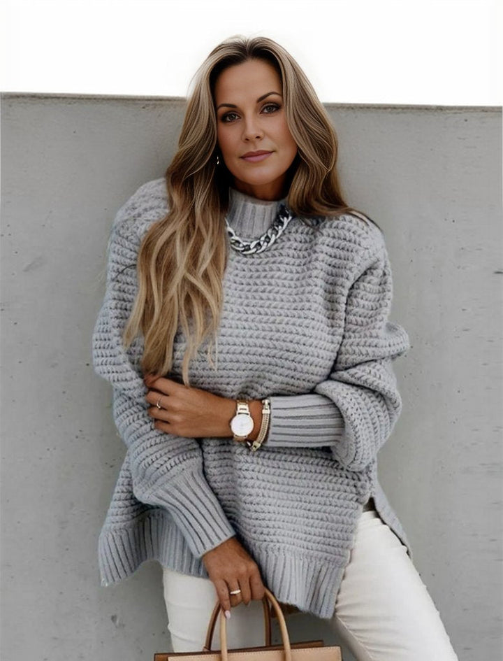 W&W Mode Pullover | Weicher Gestrickter Pullover für Damen