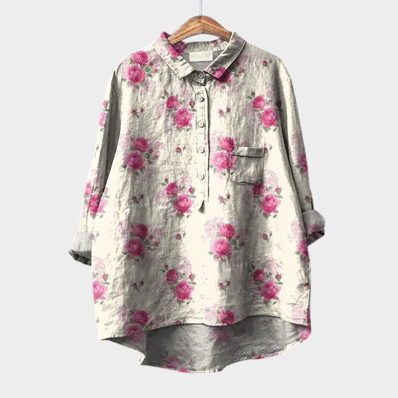 WW | Weiche Bluse mit fließendem Schnitt