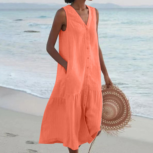 W&W Mode | Stilvolles Sommerkleid für den Urlaub