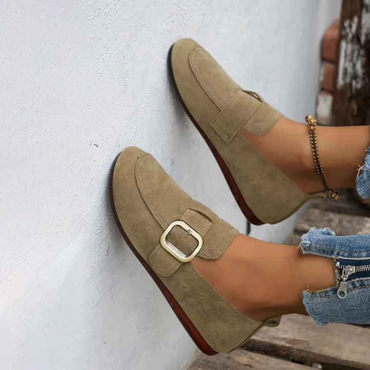 W&W Mode | Vintage Bequeme Slip-On-Schuhe