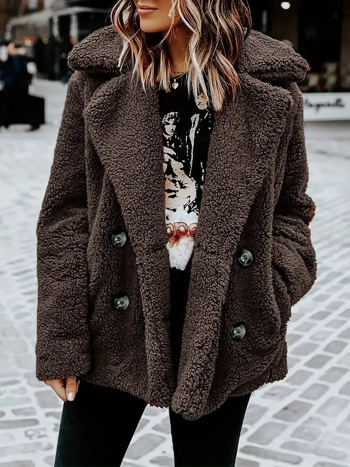 René | Luxus Teddyjacke für die kalte Saison