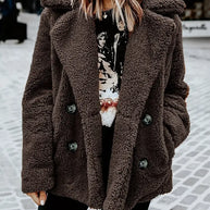 René | Luxus Teddyjacke für die kalte Saison