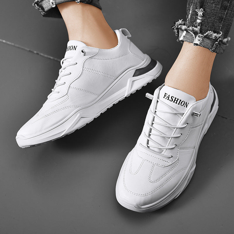 WW | Runde Zehen Herren Sneaker Aus Veganem Leder