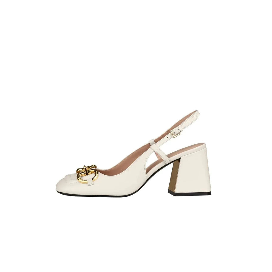 WW | Damen Retro-Schuhe mit hohen Absätzen und Schnalle - Zeitlose Eleganz und Stil