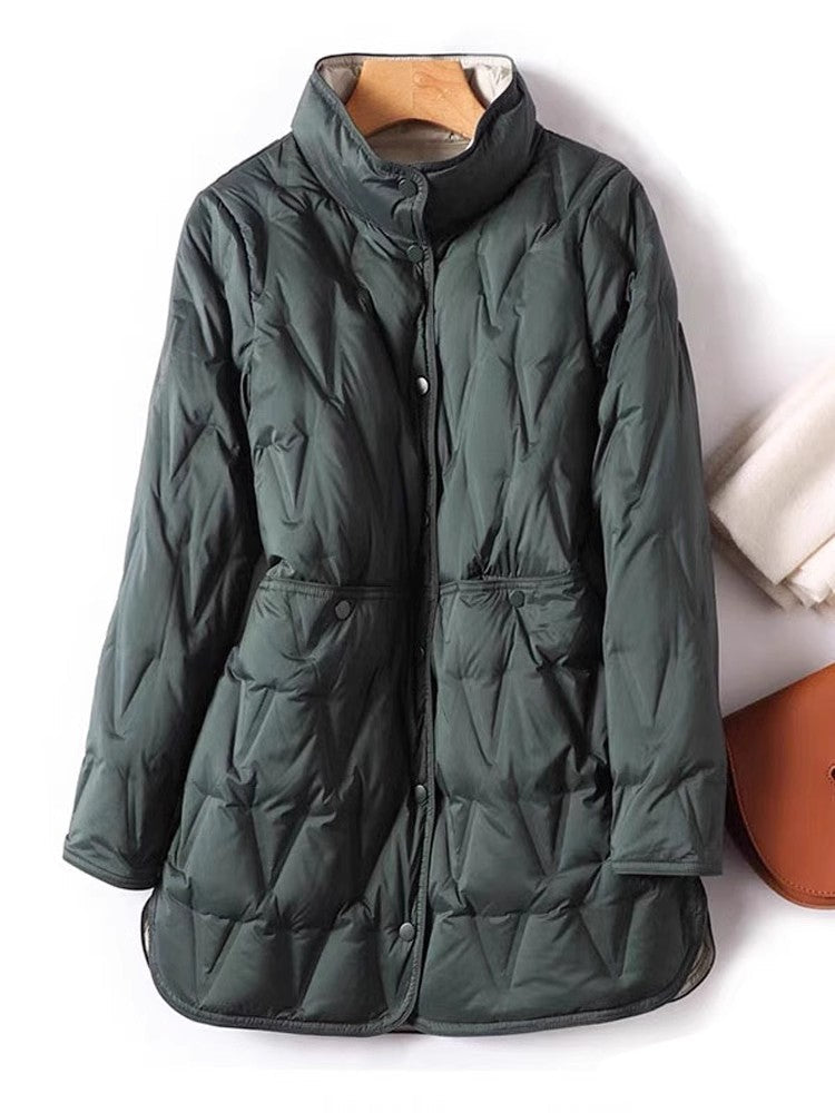 W&W Mode | Modische Wattierte Damenjacke