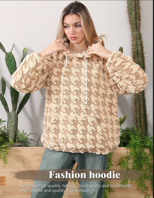 Wolff | Hoodie - Oversized Damenpullover mit Kapuze