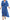 Grünes kleid mit V-Ausschnitt