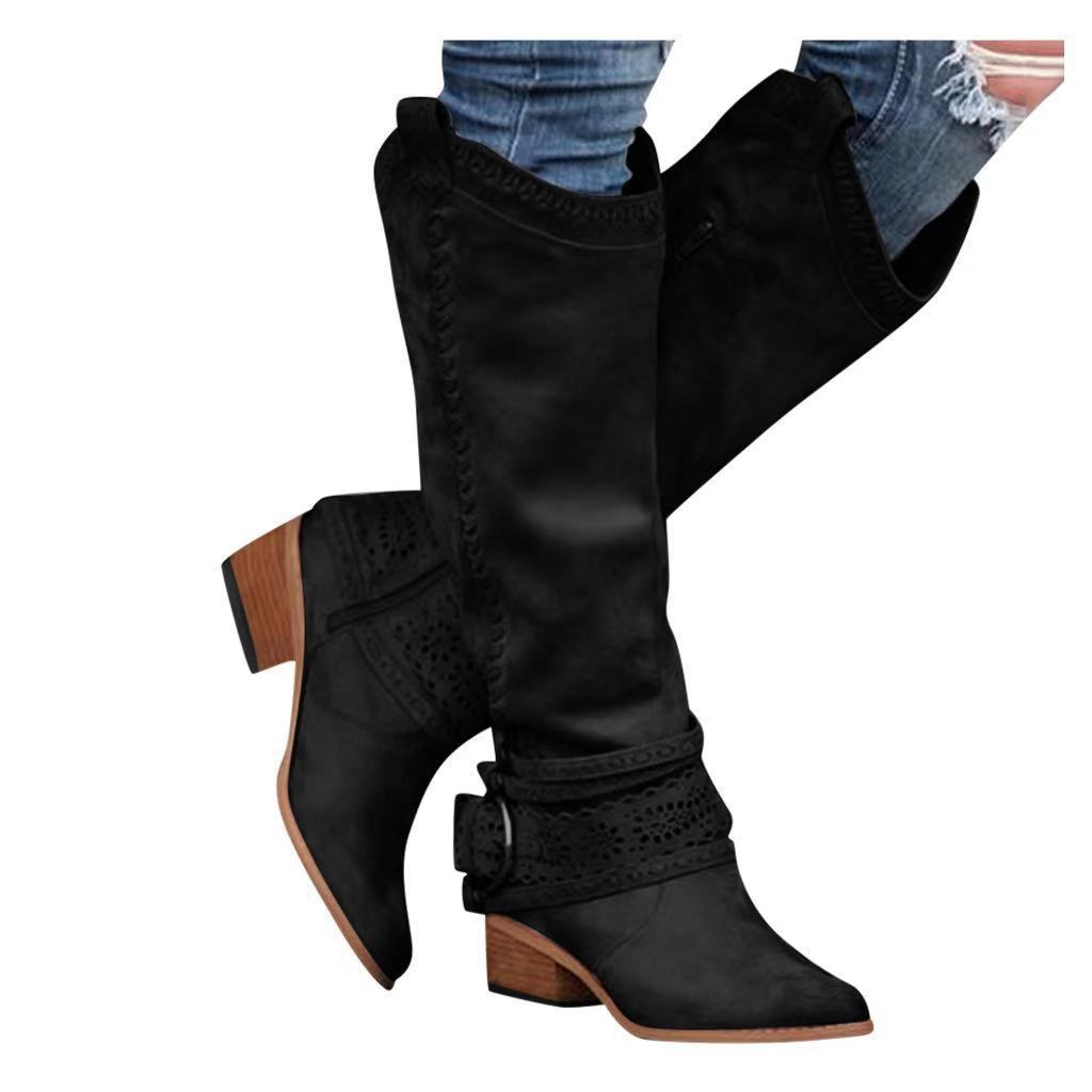 WW | Mittelhohe Damenknights Boots