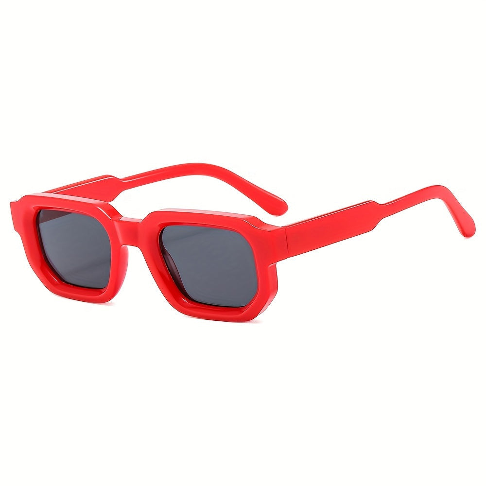 WW | Neue Retro Sonnenbrille Mit Quadratem Rahmen Für Herren