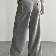 WW | Cordhose Mit Weitem Bein Für Frauen