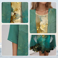WW | Chic & Bequem Blusen Und Kleid Ensemble