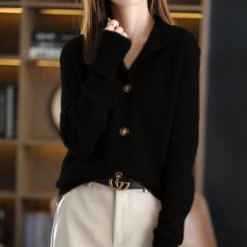 W&W Mode | Strickjacke mit Knöpfen für Frauen
