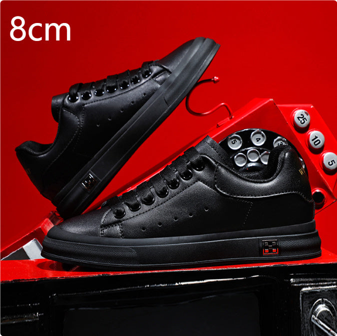 W&W Mode | Sneaker Mit Erhöhung Bequeme Freizeitschuhe Mit 6 Cm Verstecktem Absatz, Aus Kunstleder, Für Alltag & Business