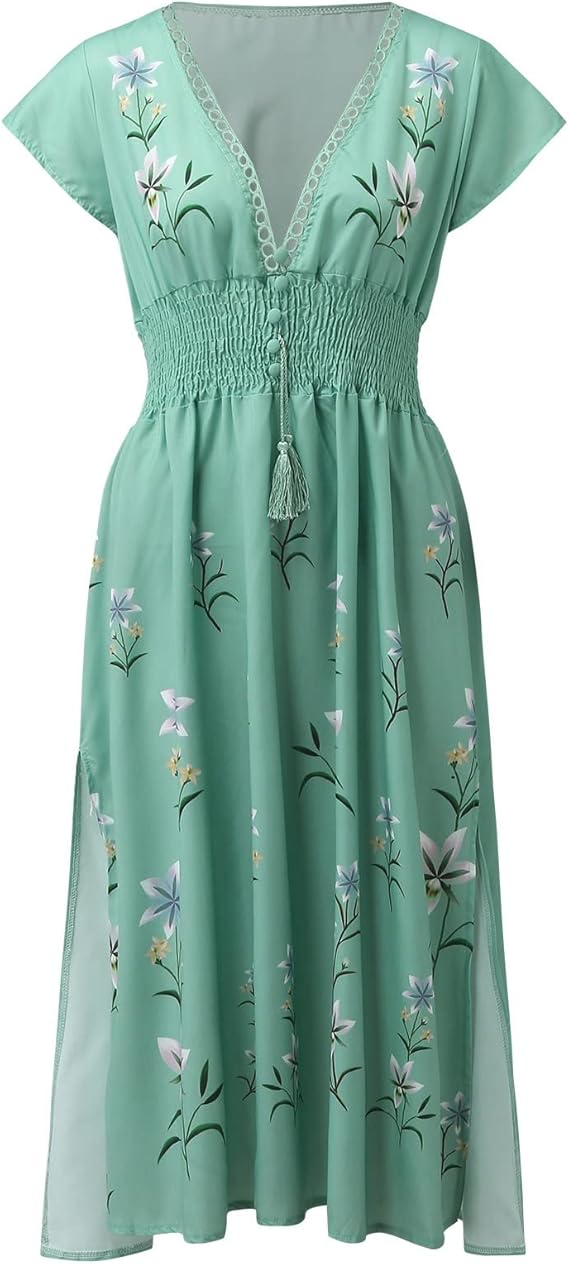 W&W Mode | Boho Kleid Mit Stickereien Für Einen Traumhaften Sommerlook