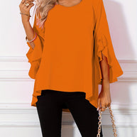WW | Bluse Mit Rundhalsausschnitt Für Den Frühling