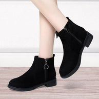 WW | Chunky-Heeled Ankle Boots