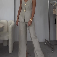 WW | Zweiteiliges Set mit Schlitzhose