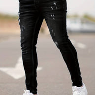 WW | zerrissene jeans für männer