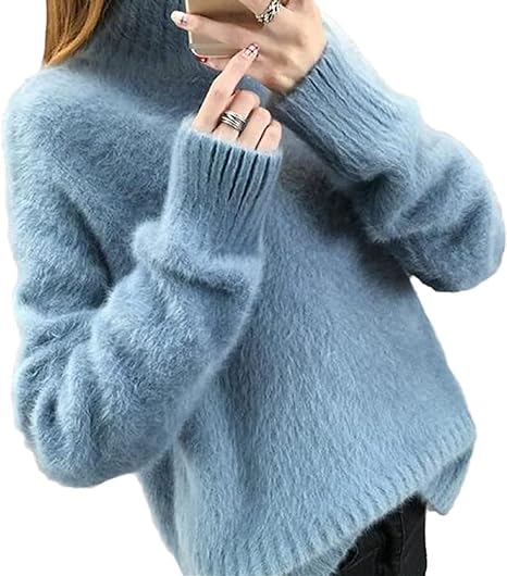 Vintage-Rollkragenpullover