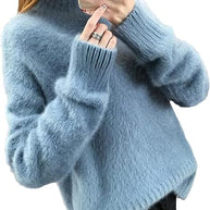 Vintage-Rollkragenpullover
