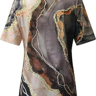 Carnale - Originelles Damen-T-Shirt im Boho-Stil