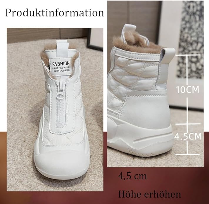 W&W Mode | Bequeme, Wasserdichte, Rutschfeste Stiefeletten