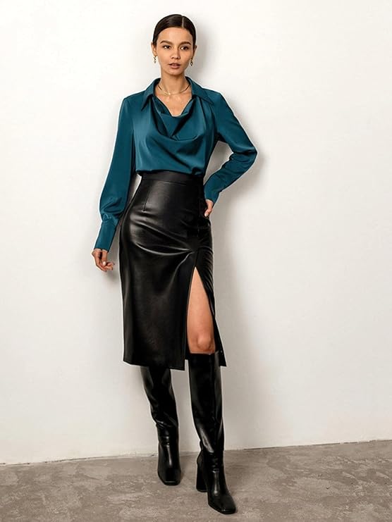 W&W Mode | Elegante Seidenbluse Für Damen