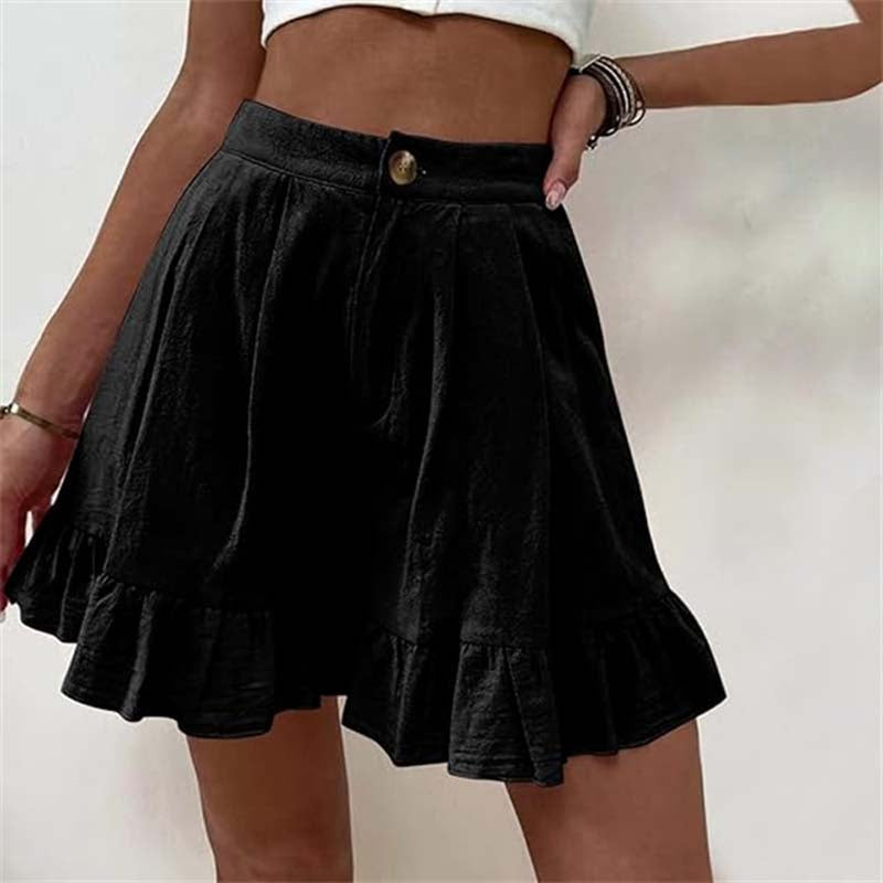 WW | Elegante Lässige Einfarbige Shorts