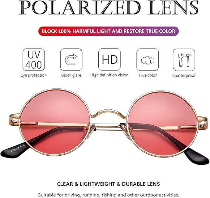 WW | Runde Polarisierte Sonnenbrille